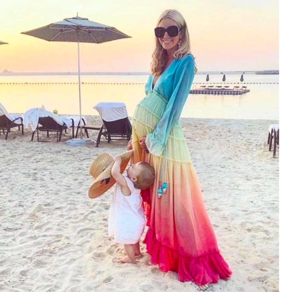 🆕‼️LAST ONE‼️ 🌈RAINBOW MAXI DRESS - Picture 4 of 8